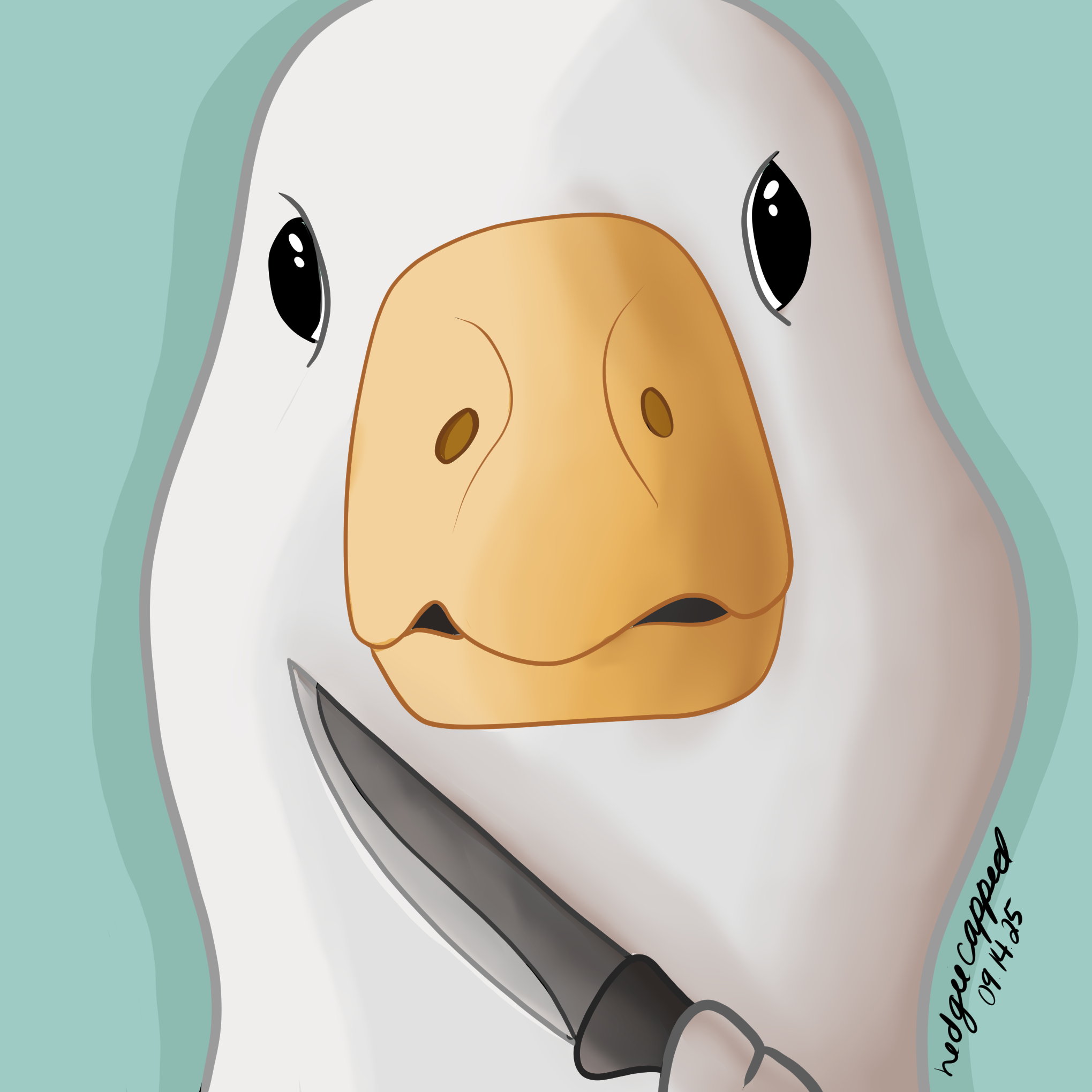 Silly Goose is a little scary